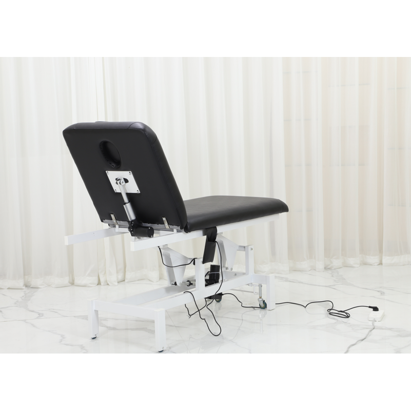 Gambimedic Cama Mesa De Exploracion Medica Electrica 2 Motores Consultorio Hospital Clinica Colchon Piel 9cm Altura Ajustable 57- 92cm Almohada Cabeza Removible Con Hueco Respaldo Reclinable 0-75° Modelo ET11-1