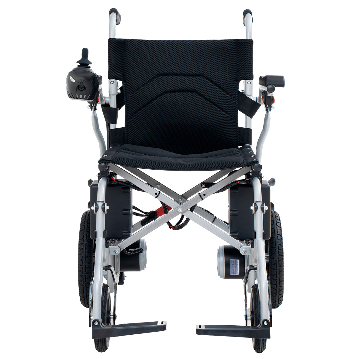 Gambimedic Silla De Ruedas Electrica Acero 32kg Mod. Gm6013a Soporta 100kg Todoterreno Permitida En Aviones Portatil Para Viaje Plegable 2 Motores 250w Bateria Acido Plomo Sellada 24v12ah De 288kw