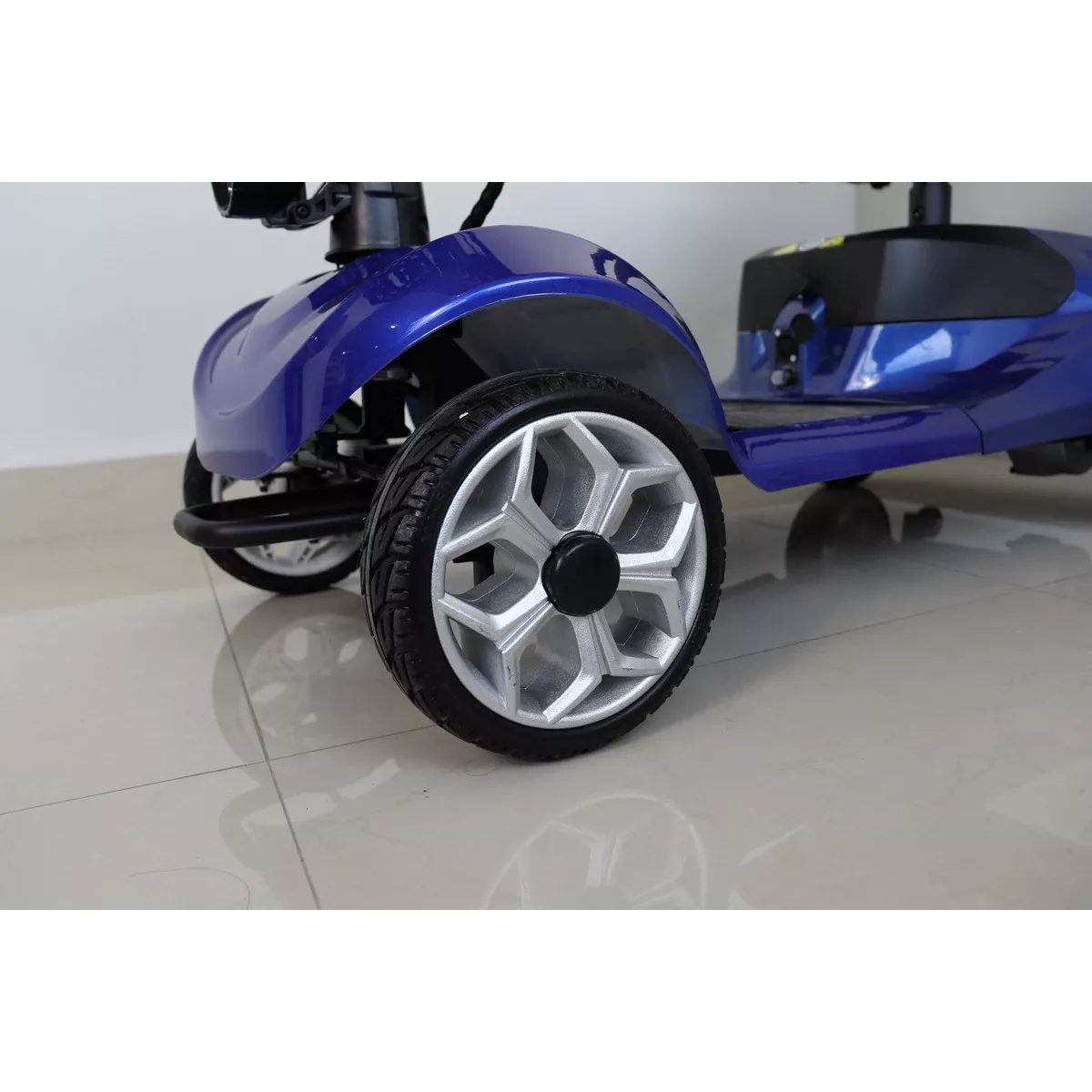Scooter Electrico 4 Ruedas Silla de Ruedas Electrica Desarmable Soporta Hasta 150KG