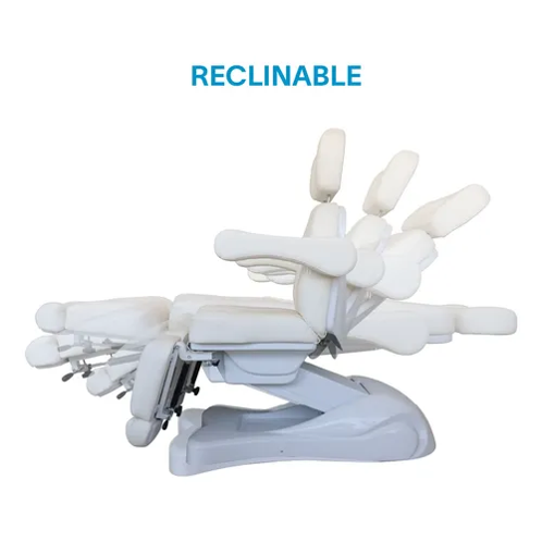 Gambimedic Camilla Eléctrica Exploracion Examinacion Medica Multifuncional Mod.ET11-2 Dentista Ginecologo Ginecologa Spa Estética Salon Belleza Consultorio Medico Altura Ajustable 55-80cm Reclinable