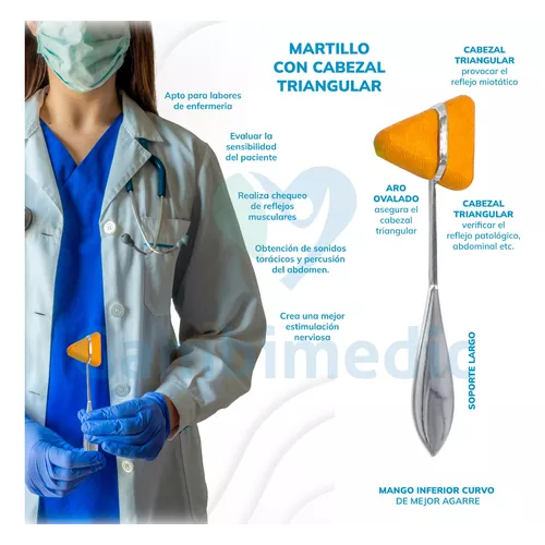 Martillo Taylor Para Reflejos Instrumento Medico Colores