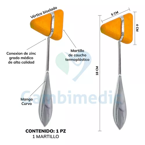 Martillo Taylor Para Reflejos Instrumento Medico Colores