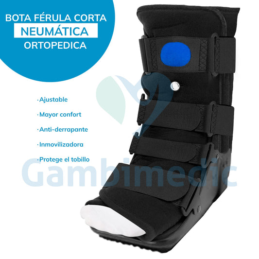 Bota Ferula Walker Corta Ortopedica De Aire Neumatica Comoda