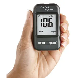 Glucometro Acon On Call Express Diabetes Estuche Portatil