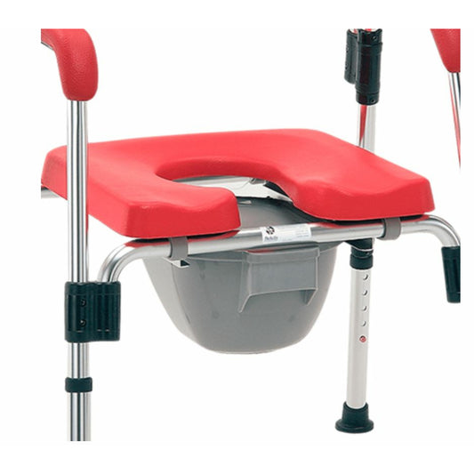 Silla De Baño Comodo 4 En 1 Silla Ducha Incremento Chasis Soporta Hasta 150KG