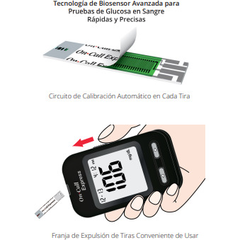 On Call Express 50 Tiras Reactivas Examen Glucosa Diabetes
