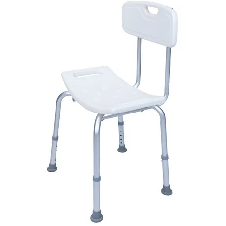 Silla De Ducha Con Respaldo Para Regadera Inoxidable