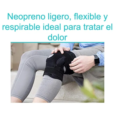 Rodillera Mecanica Bisagra Resorte Post Operatoria Ajustable