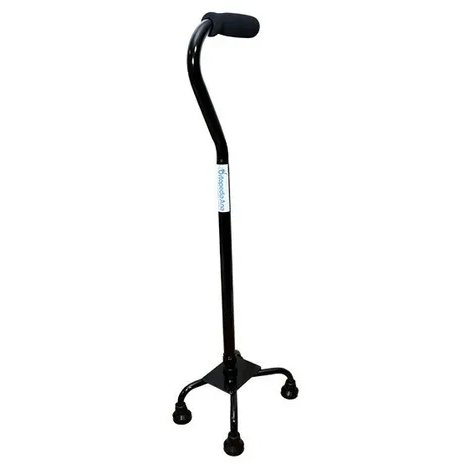 Baston 4 Patas Lujo Ajustable Aluminio Ortopedico 4 Apoyos