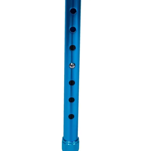 Baston 4 Patas Lujo Ajustable Aluminio Ortopedico 4 Apoyos