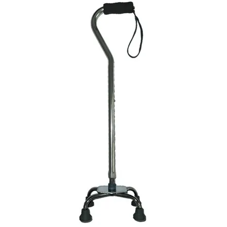 Baston 4 Patas Lujo Ajustable Aluminio Ortopedico 4 Apoyos