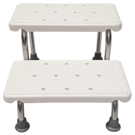 Banco Banqueta Escalon De 2 Peldaños Apoyo Para Cama Y Baño