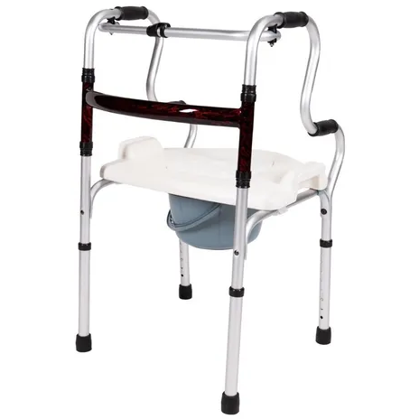 Andadera Con Comodo Sanitario Silla De Baño Ducha Montable