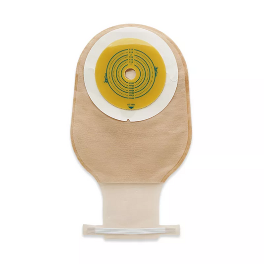 GAMBIMEDIC Bolsa Para Colostomía Con Barrera Recortable 14-60mm Caja Con 10 Piezas