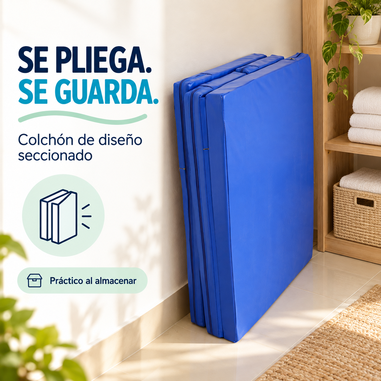 Colchon Cama Hospital Gambimedic 4 Secciones Esponja 6cm
