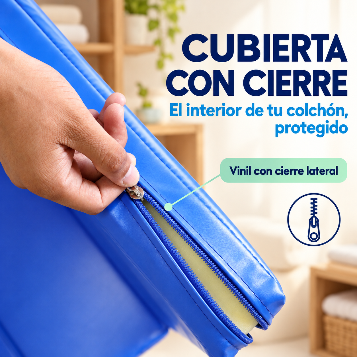 Colchon Cama Hospital Gambimedic 4 Secciones Esponja 6cm