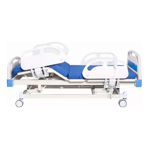 Gambimedic Cama Hospital Electrica 3 Funciones Posiciones Elevacion Espalda y Pies y Altura Ajustable 43cm Hasta 71cm Incluye Colchon Portasuero Cama Enfermeria Hospitalaria Ideal Para Casa