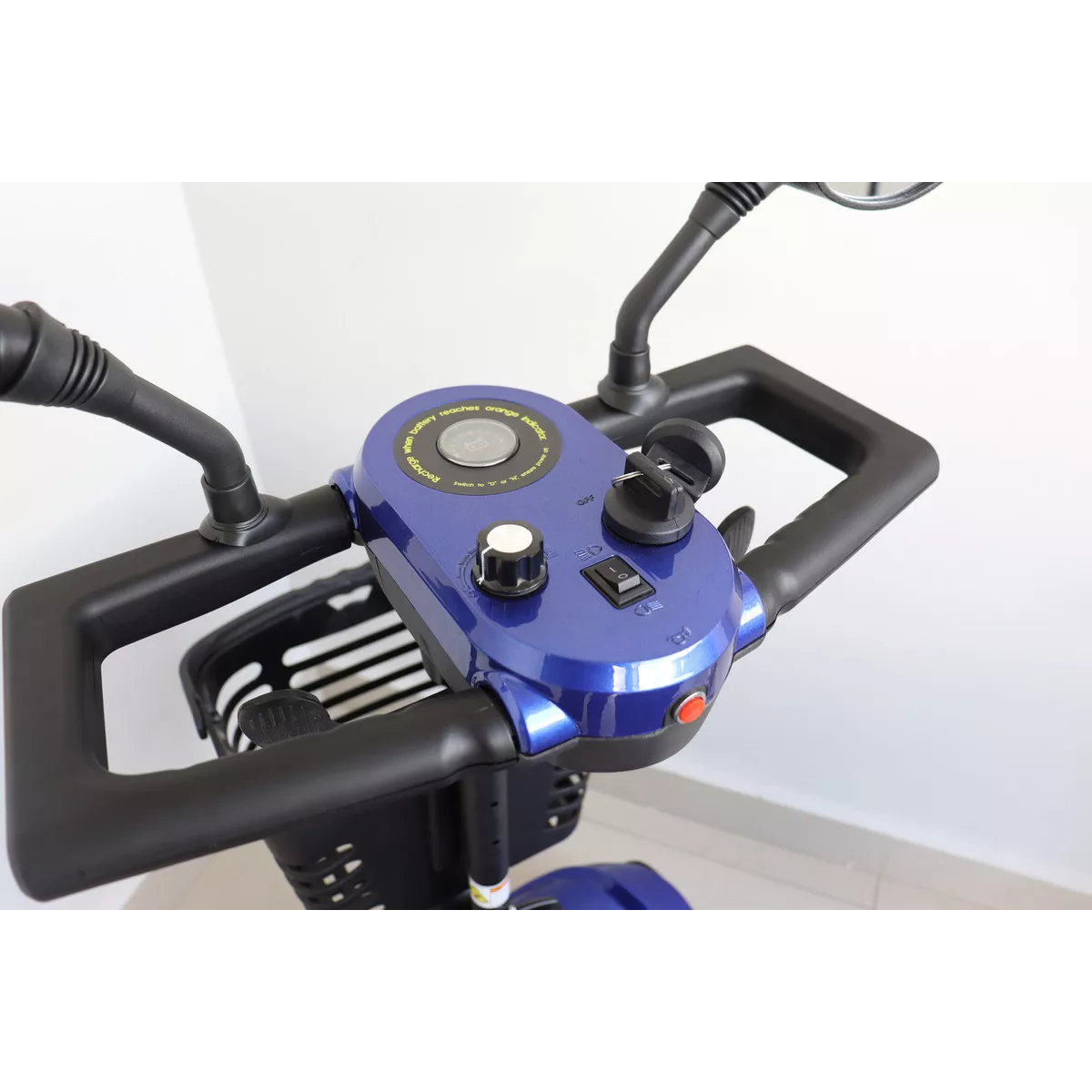 Scooter Electrico 4 Ruedas Silla de Ruedas Electrica Desarmable Soporta Hasta 150KG