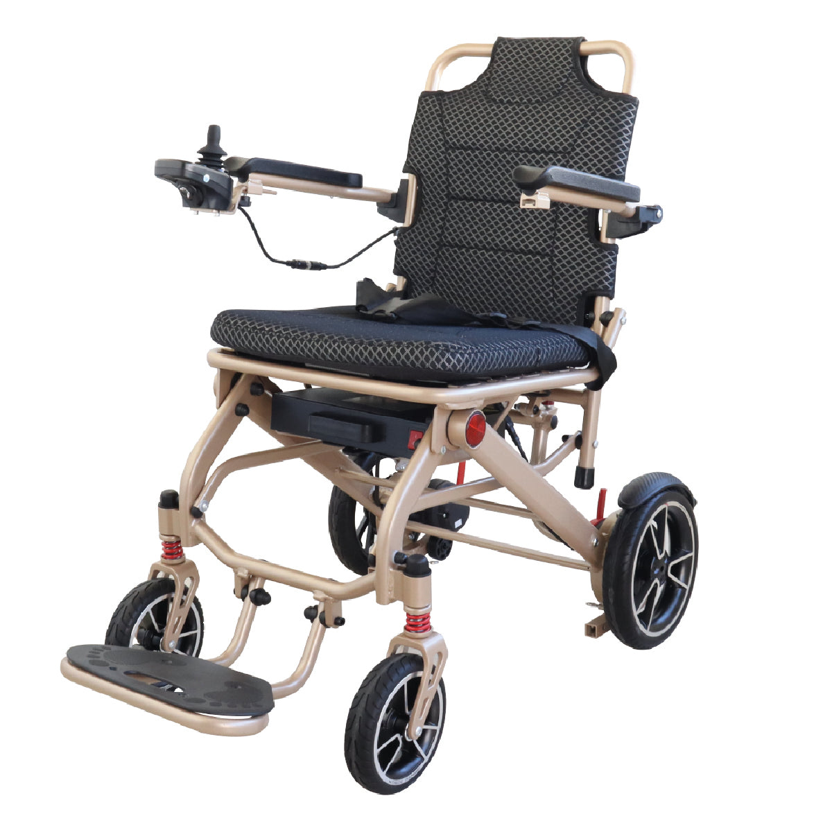 Gambimedic Silla De Ruedas Electrica Aluminio Control Led Superligera Portatil 19 Kg Motores 200w Bateria 288wh Permitida En Avion