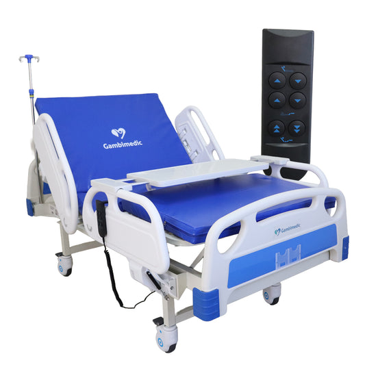 Gambimedic Cama Hospital Electrica 2 Motores 3 Posiciones Reclinable Espalda Y Pierna Grados De Inclinacion Lu