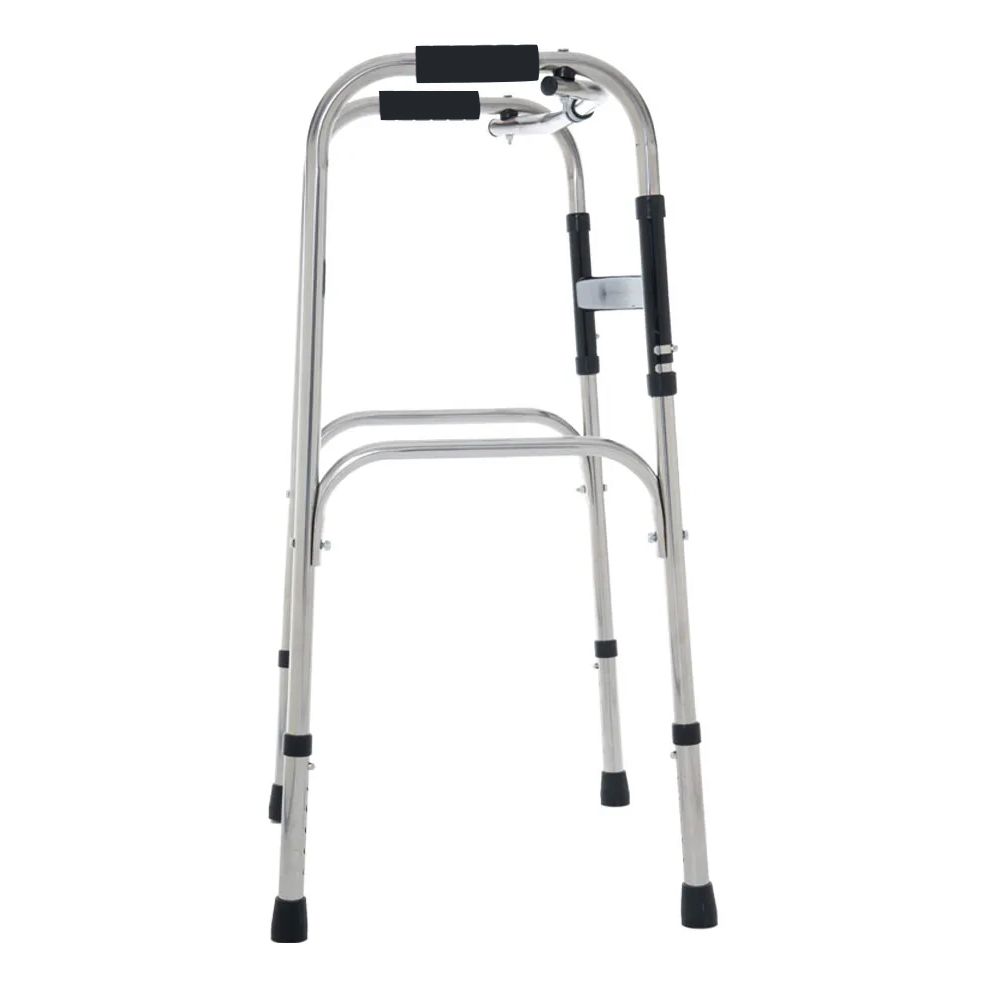 Gambimedic Andadera Ortopedica Andador Portatil Plegable Reforzada Altura Ajustable Resistente Soporta 130kg