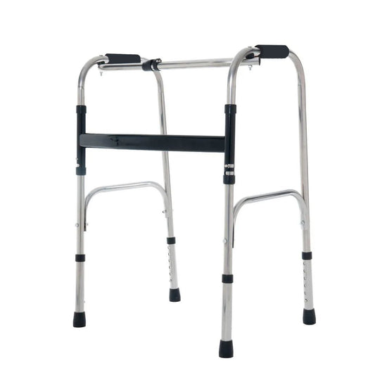 Gambimedic Andadera Ortopedica Andador Portatil Plegable Reforzada Altura Ajustable Resistente Soporta 130kg