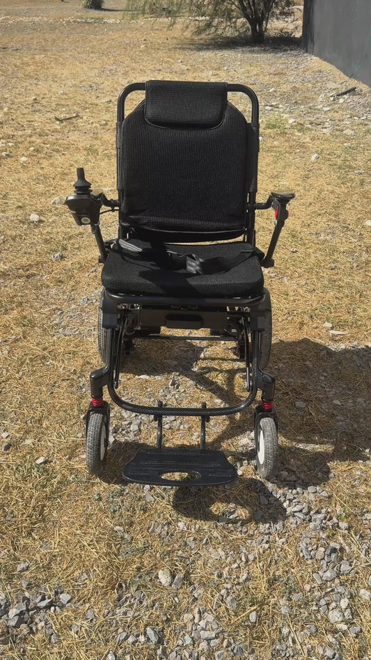 Gambimedic Silla De Ruedas Electrica Mod. 211 Peso 19kg Plegable Portatil Motores De 200w Llantas Todoterreno Bateria De Litio 24v 12ah 288wh Permitida En Avion