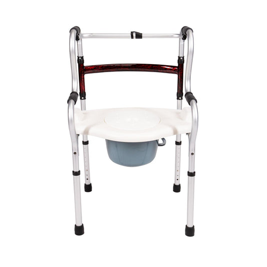 Andadera Con Comodo Sanitario Silla De Baño Ducha Montable