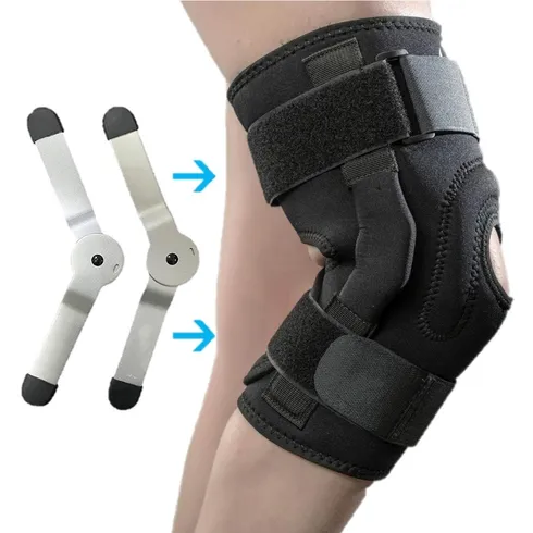 Rodillera Mecanica Bisagra Resorte Post Operatoria Ajustable