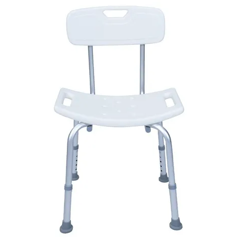 Silla De Ducha Con Respaldo Para Regadera Inoxidable
