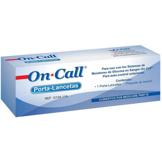 Disparador De Lancetas Lancetero Reutilizable On Call Plus