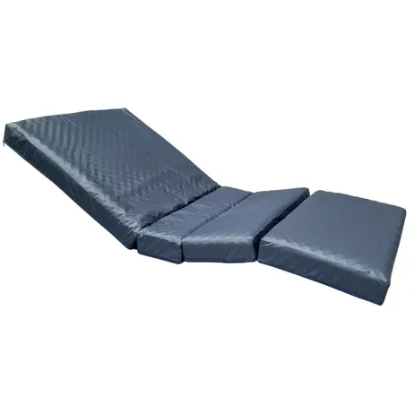 Colchon 4 Secciones Vinil 12CM Ligero Para Cama De Hospital