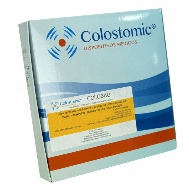 Bolsa Para Colostomia Con Barrera Adulto Caja Con 10 Piezas 15-64mm